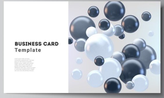 Custom printed business card with personalized design, logo, and contact details.